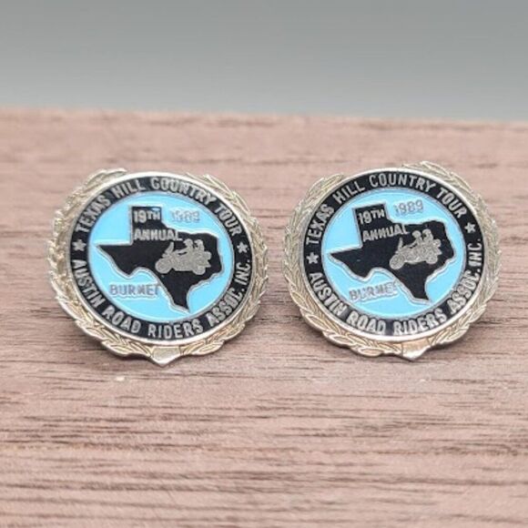 VINTAGE Austin Road Riders Assoc. INC Hat Pins - Picture 1 of 5